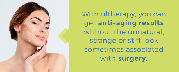 Ultherapy provides anti-aging results